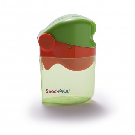 WOW Gear กล่องใส่ขนม Snackpals ควบคุมปริมาณขนมของเด็ก (สีเขียว)